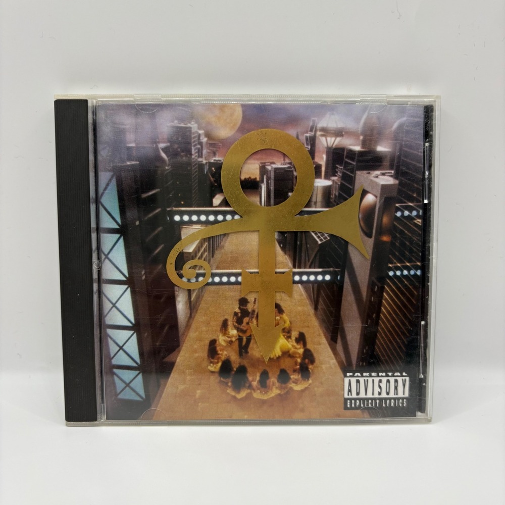 Prince Love Symbol CD Album 1992 Purple Gold Good New Power Generation 9 45037-2
